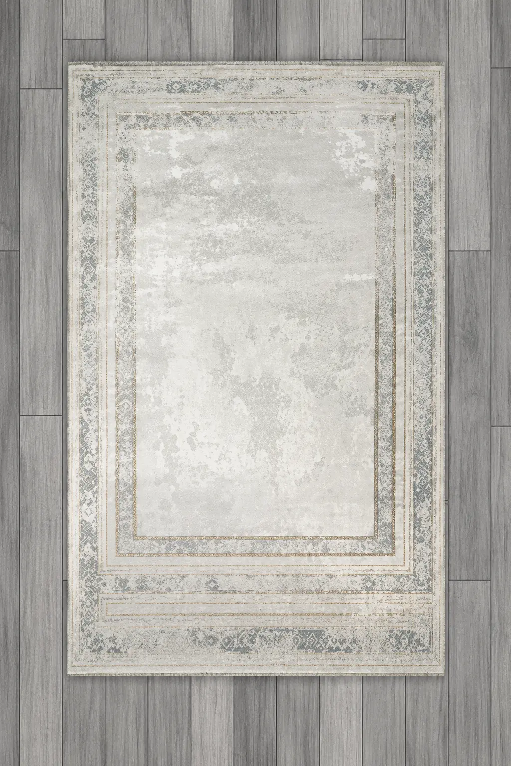AGAH KF470 GRİ (ETNİK BORDÜRLÜ)