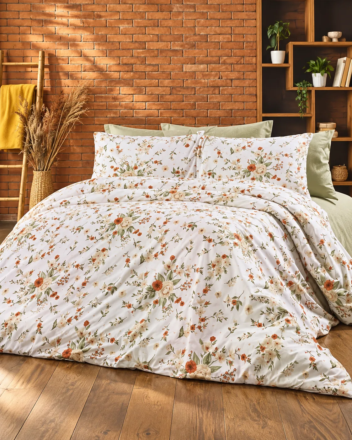 Tek Kişilik Desenli Nevresim Takımı HT03 160x220