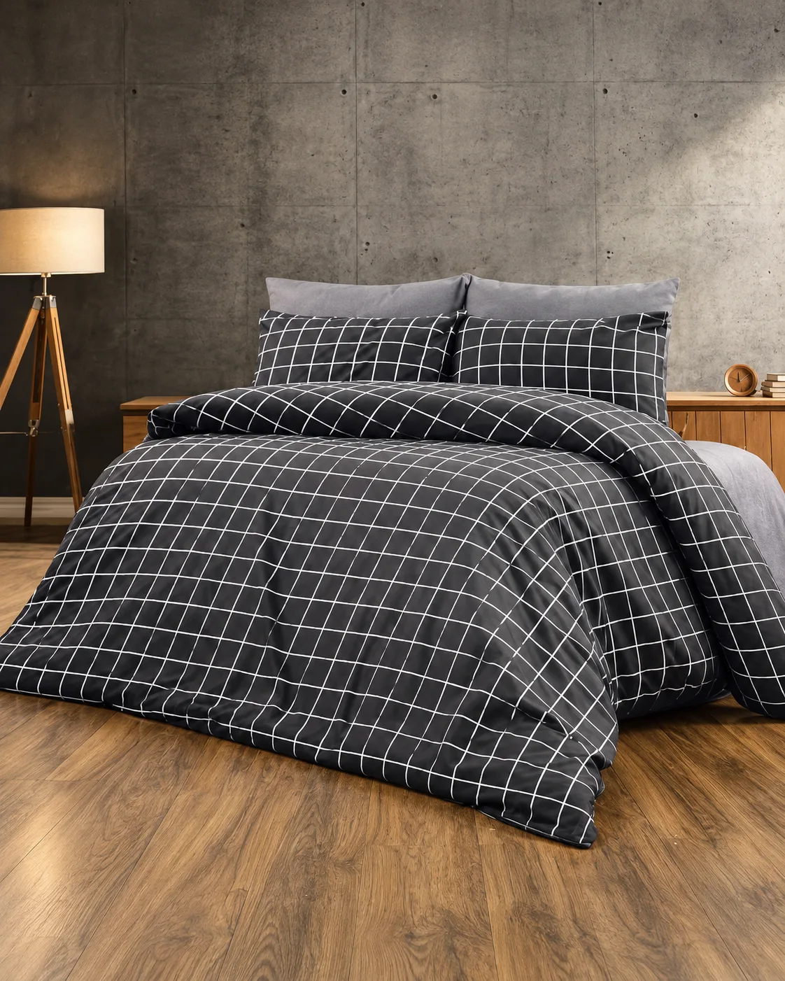 Tek Kişilik Desenli Nevresim Takımı HT13 160x220