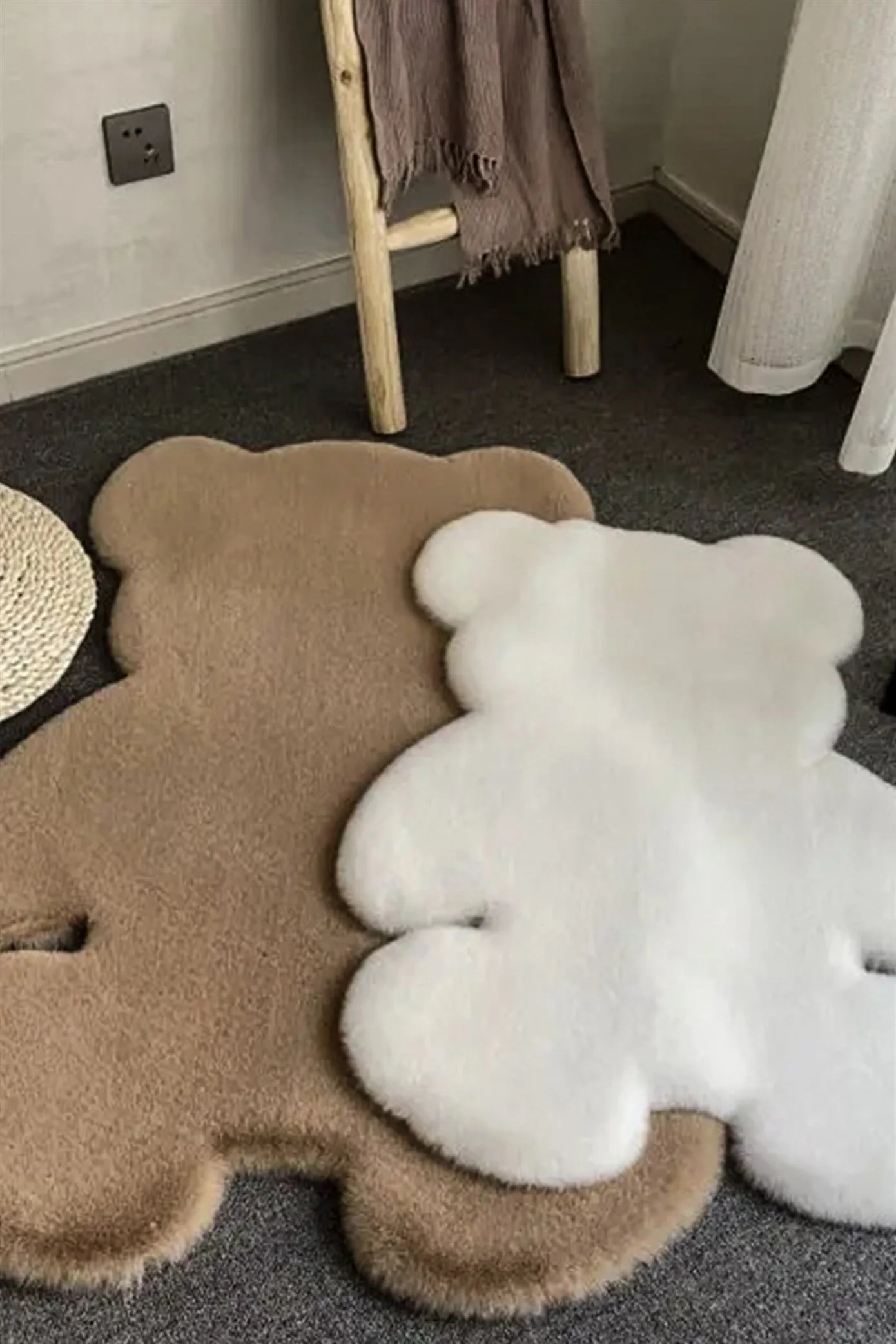 Vizon Ayıcık Şekilli Peluş Halı
