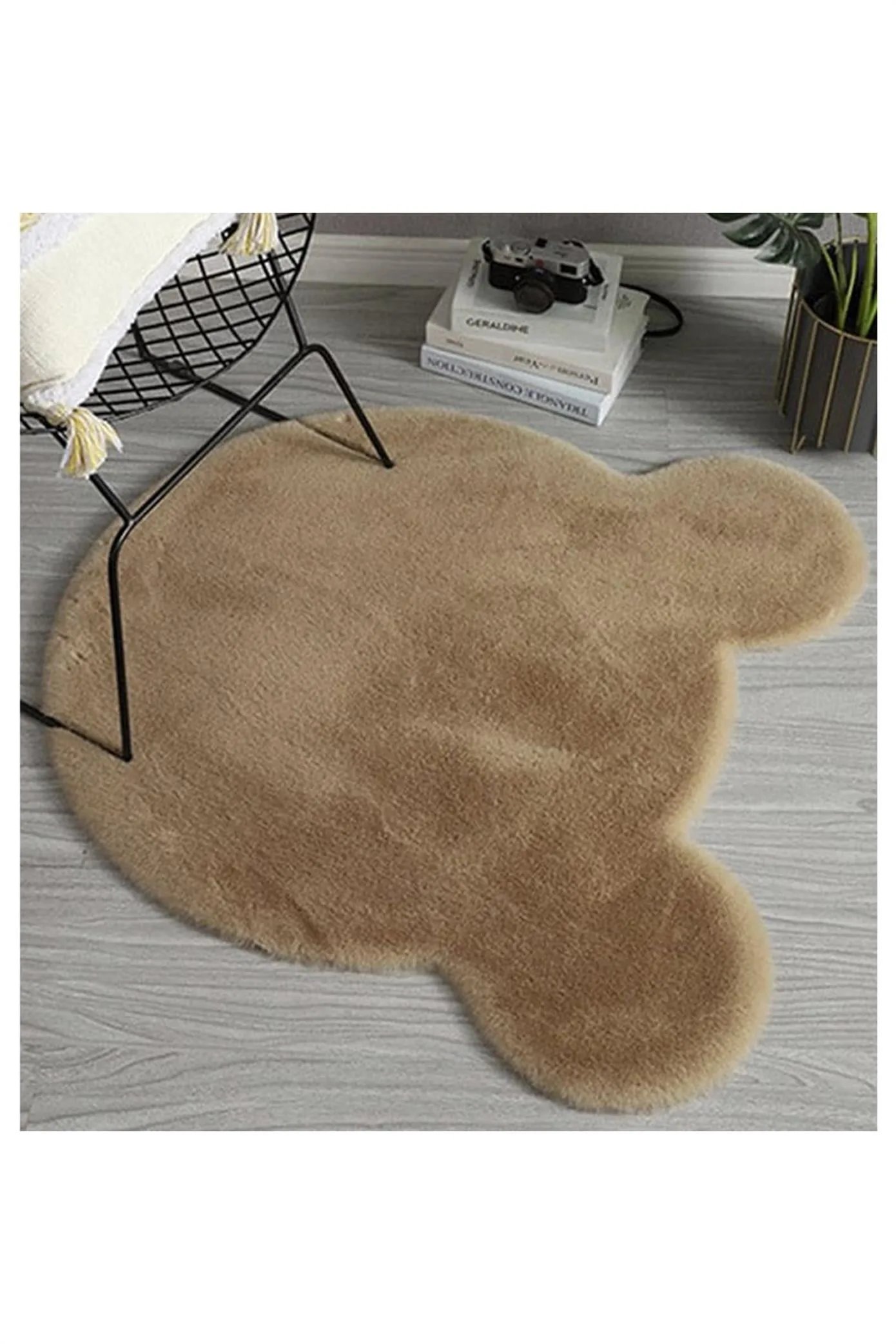 Ayıcık Şeklinde Peluş Halı